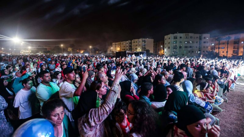 نجاح جماهيري لمهرجان العيطة المرساوية بالمحمدية