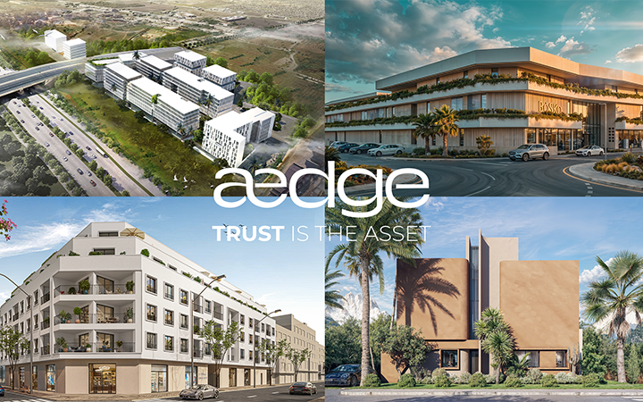 شركة ÆDGE Partners تحتفي بمرور خمس سنوات على تأسيسها بمحفظة تضم نحو عشرة مشاريع عقارية قيد التطوير على مساحة إجمالية تبلغ 200 ألف متر مربع